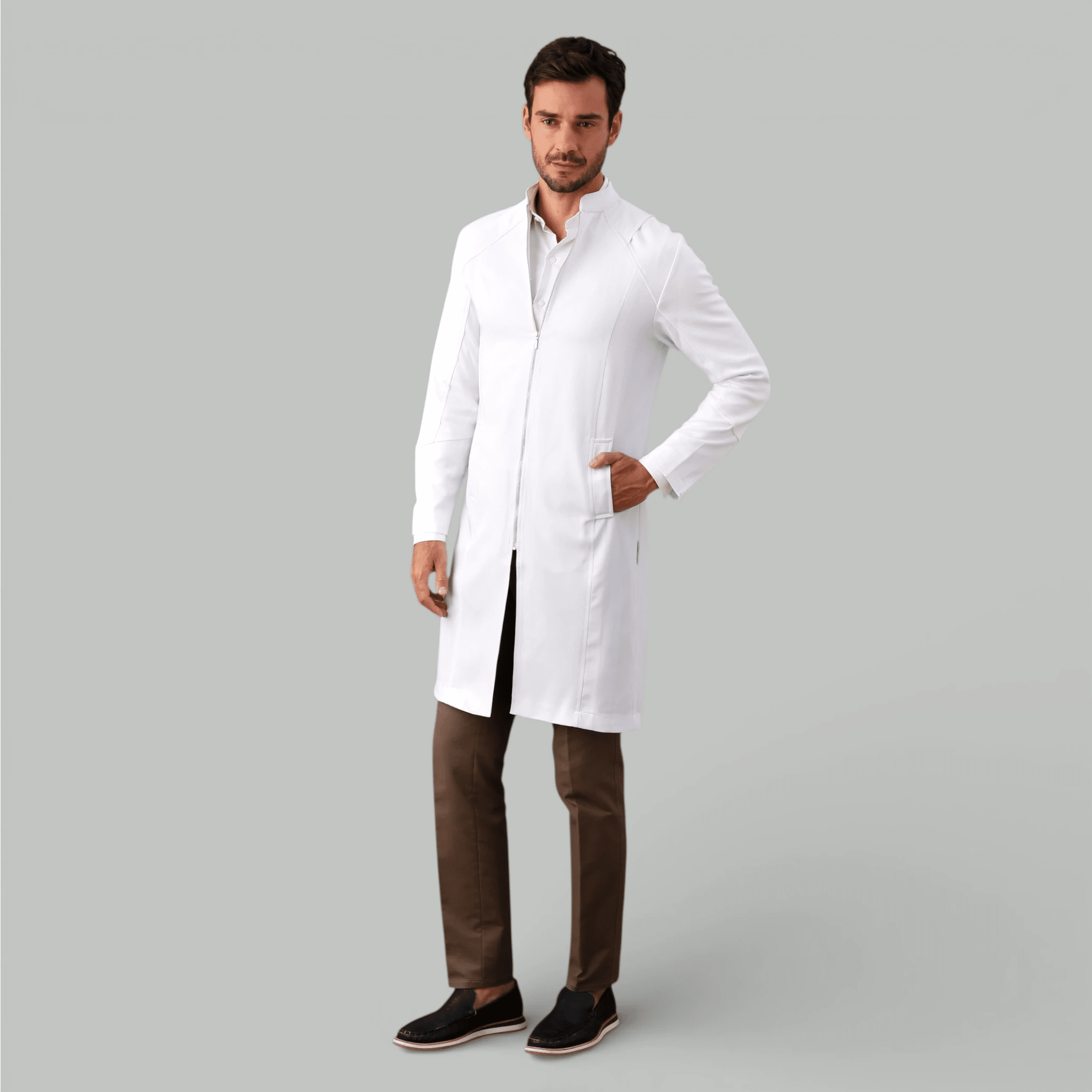 Jaleco Bruno I Branco - HOLI