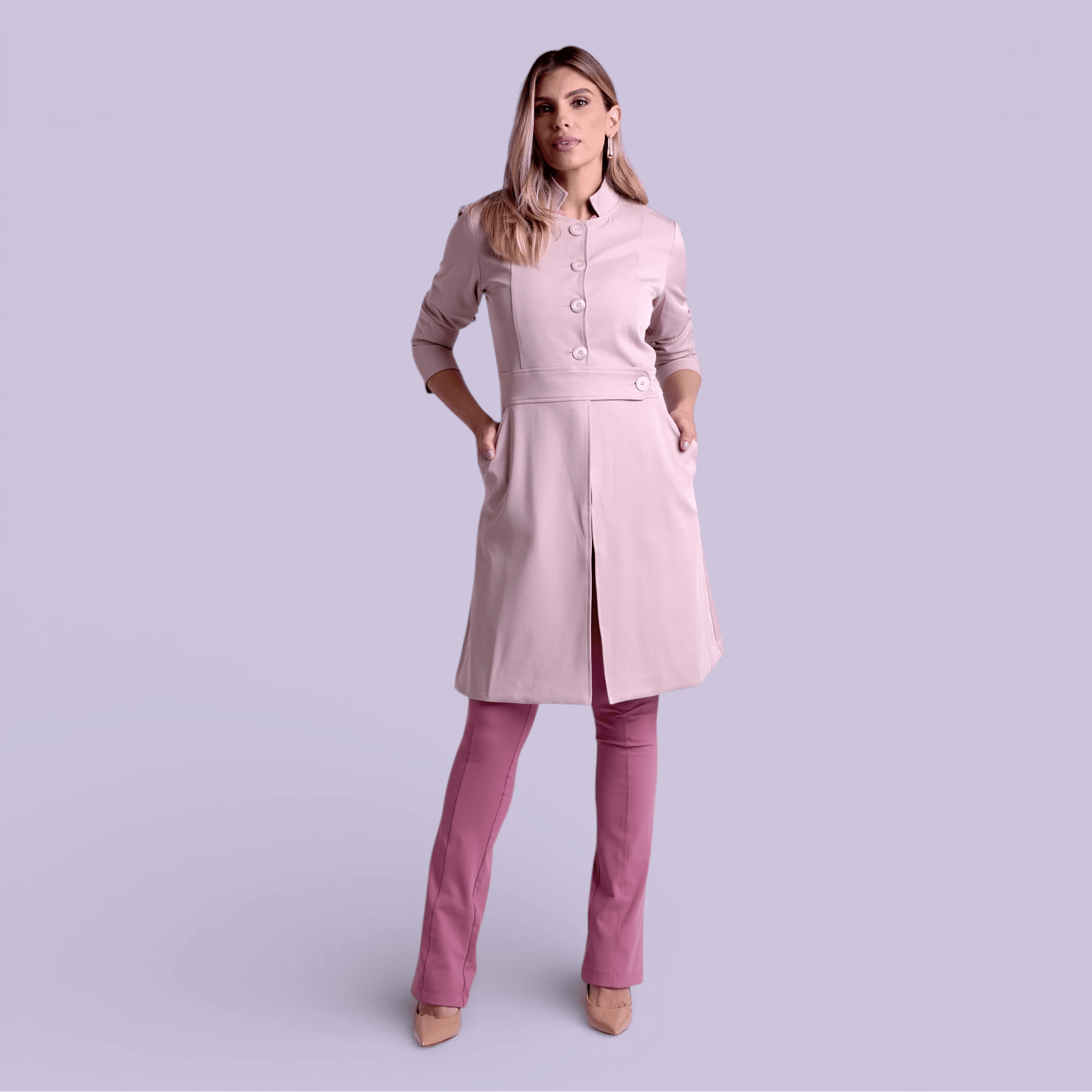 Jaleco Paola I Rosa - HOLI