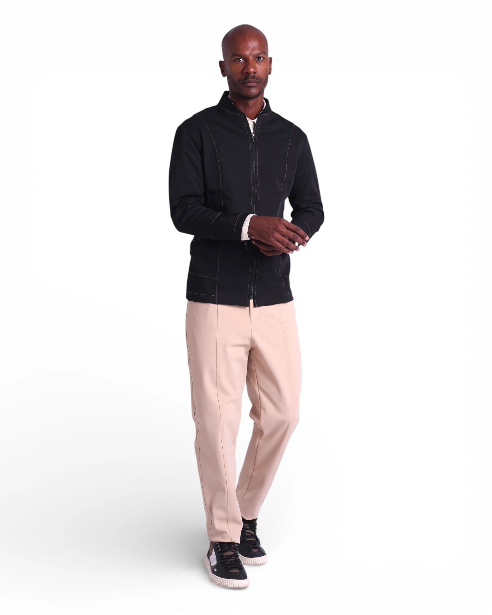 Jaqueta VOX I Preto + Caramelo - HOLI