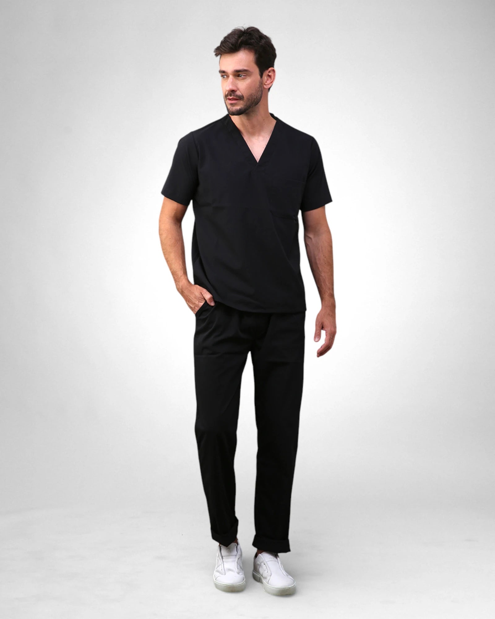 Scrub Slim I Preto - HOLI