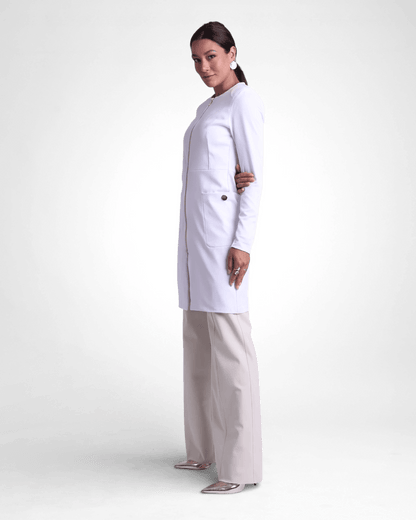 Jaleco Cecilia I Branco - HOLI