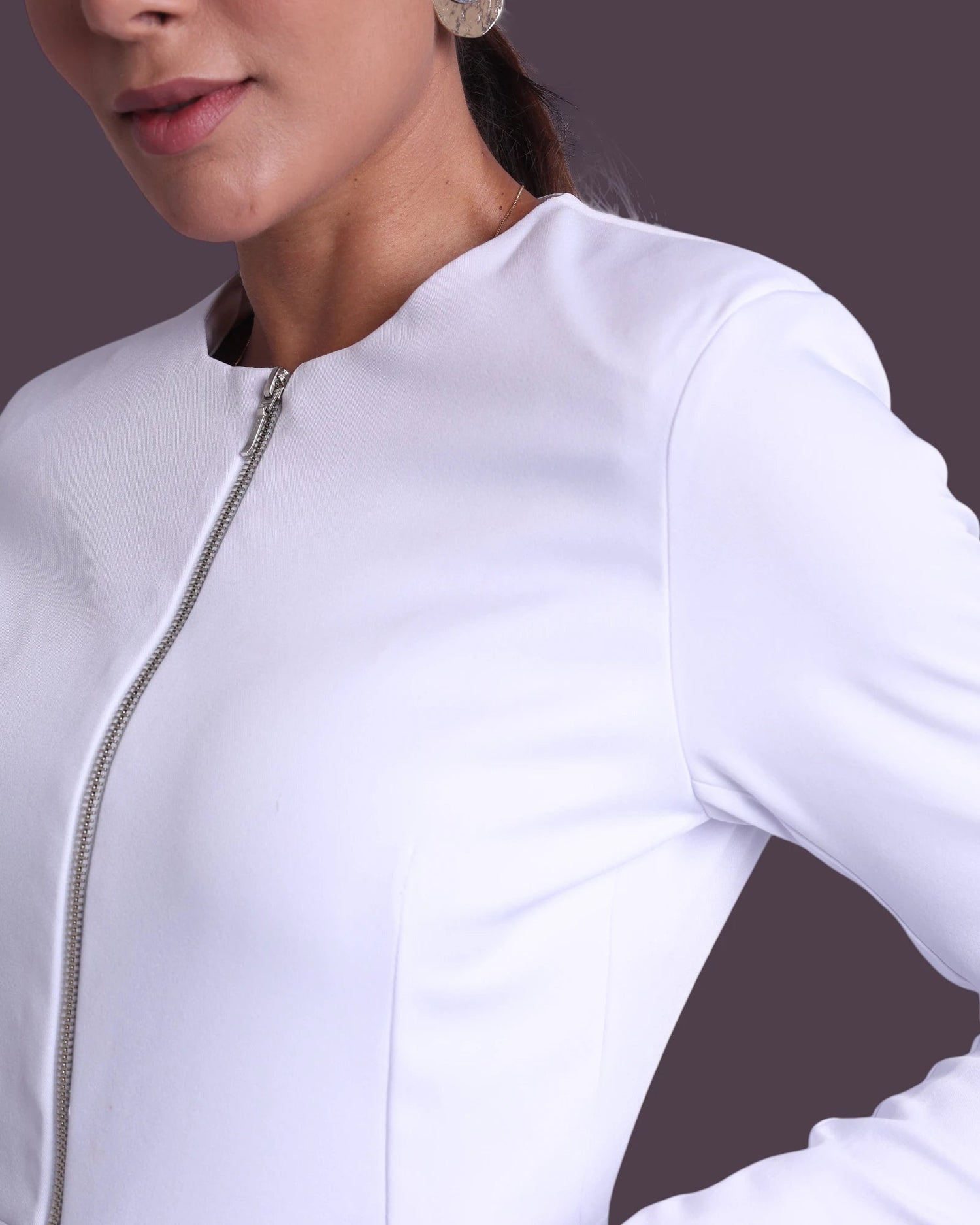 Jaleco Cecilia I Branco - HOLI