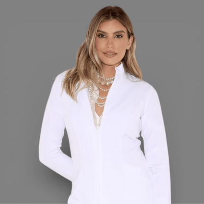 Jaleco Doris I Branco - HOLI