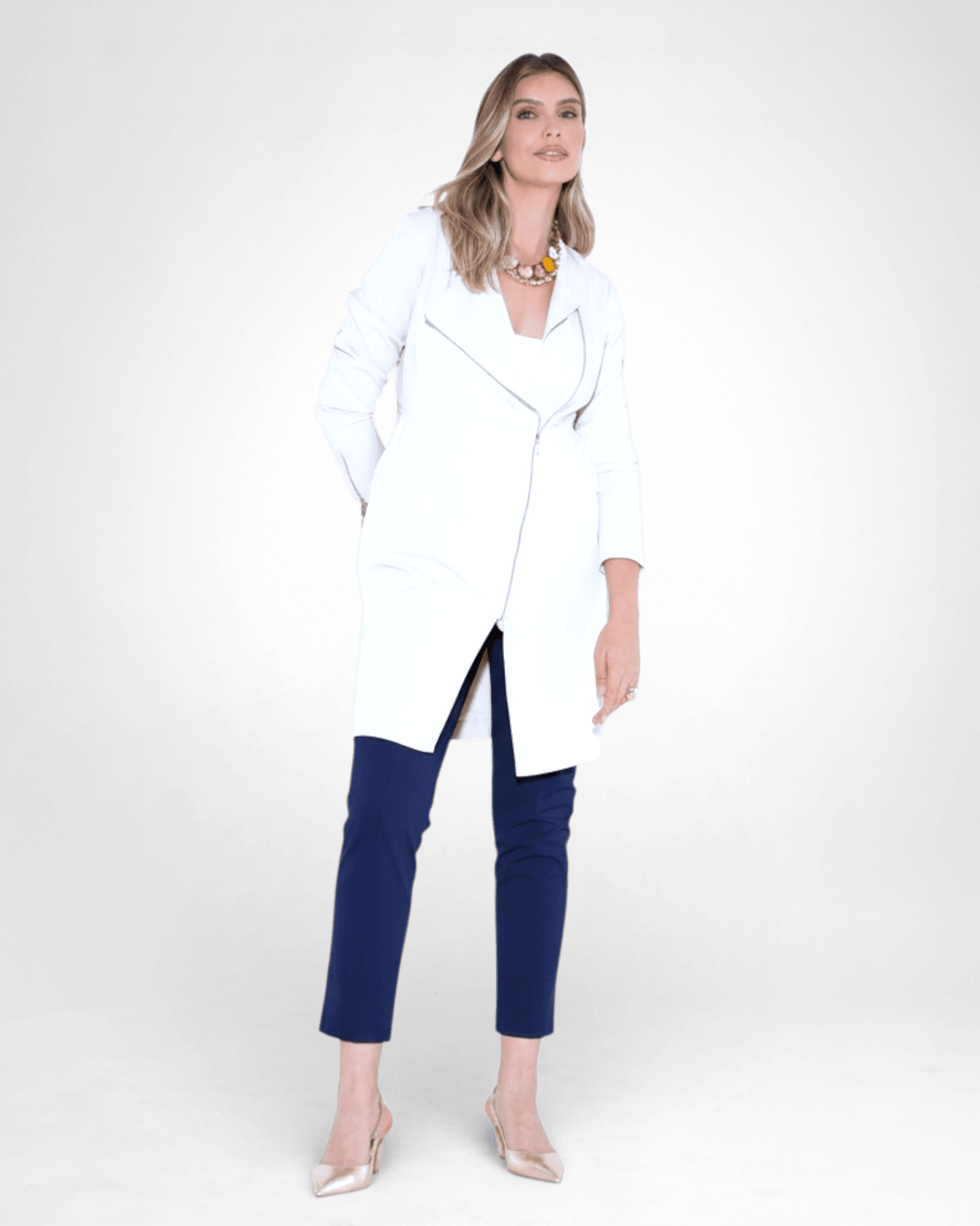 Jaleco Jackie I Branco - HOLI