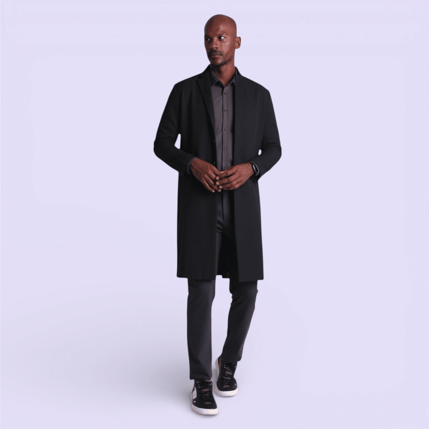 Jaleco Lino I Preto - HOLI