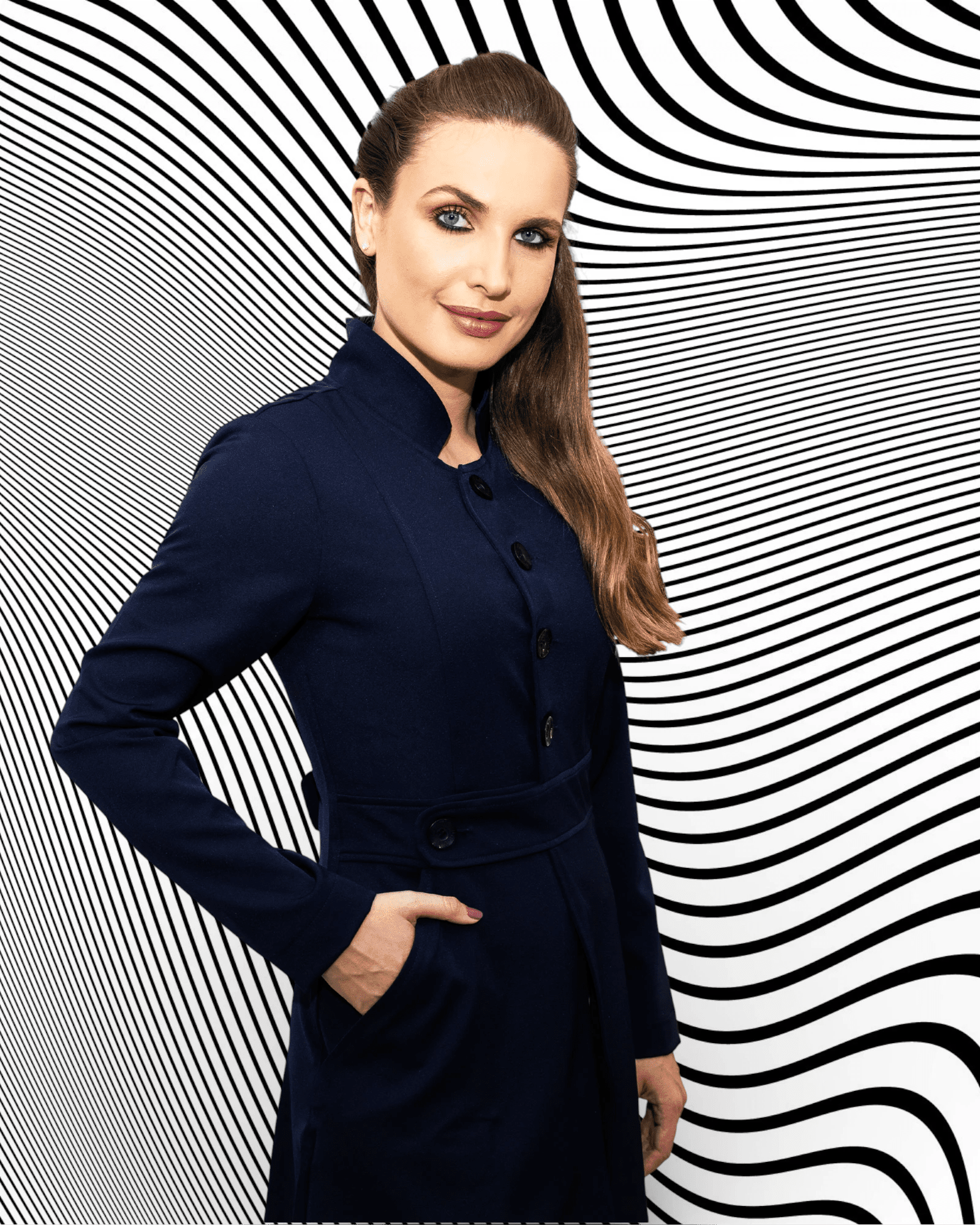 Jaleco Paola I Azul Marinho - HOLI