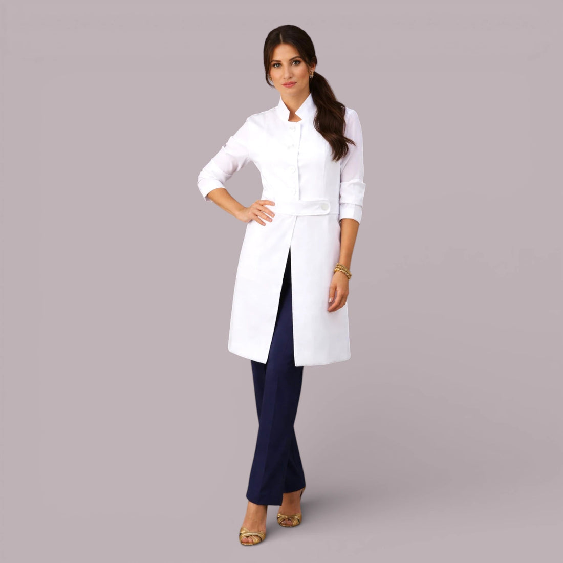 Jaleco Paola I Branco