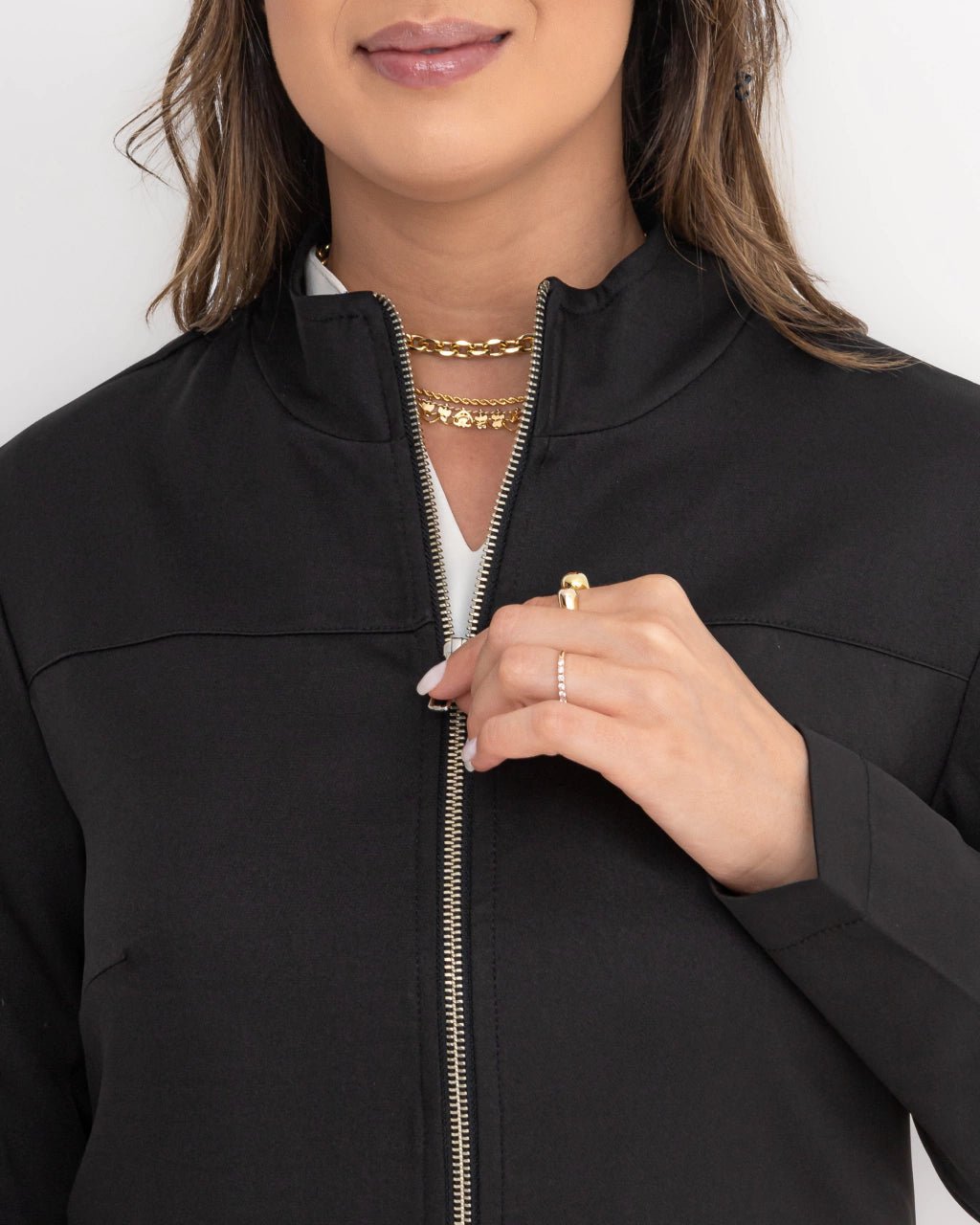 Jaleco Shell [F] I Preto - HOLI