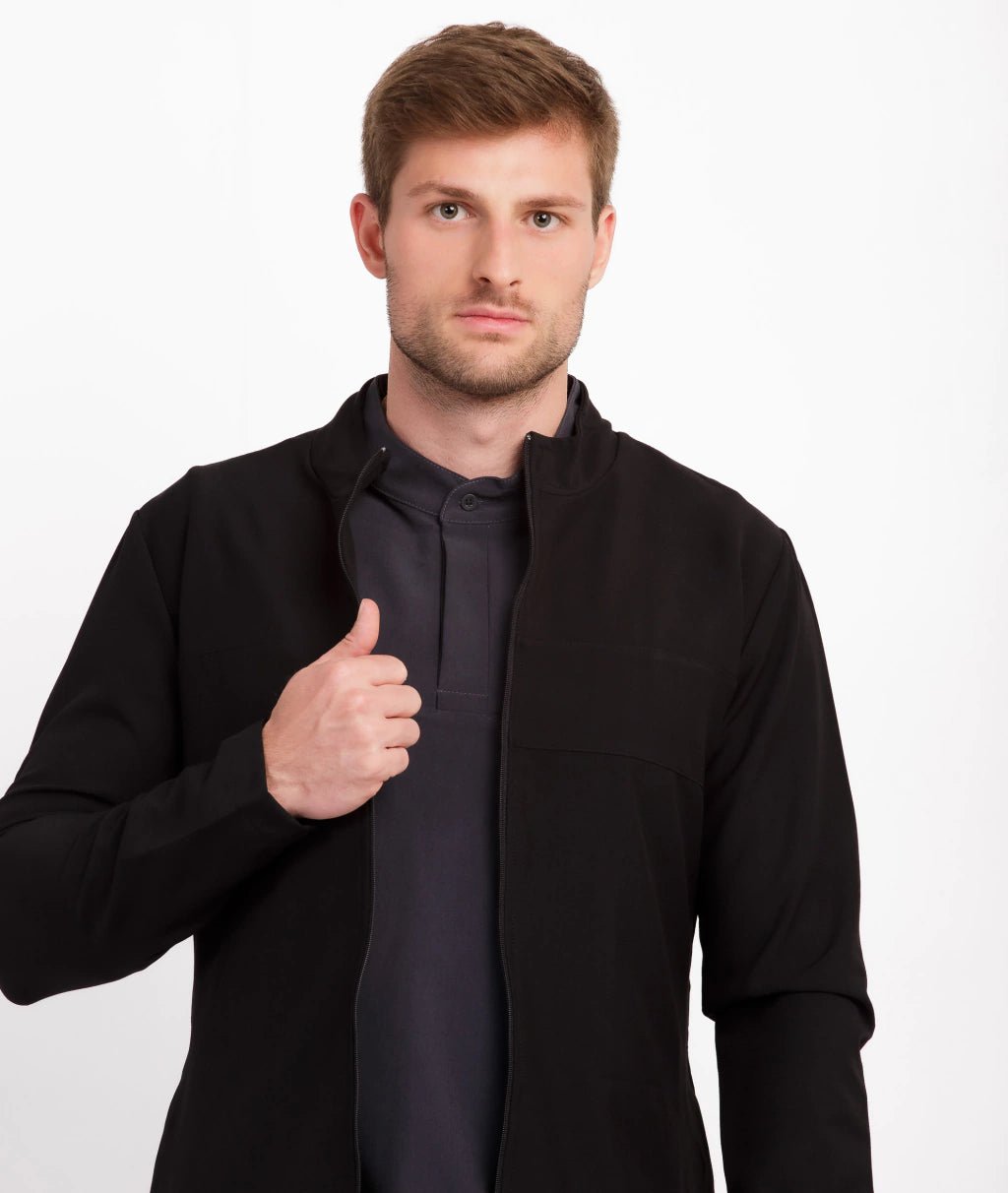 Jaleco Shell [M] I Preto; - HOLI