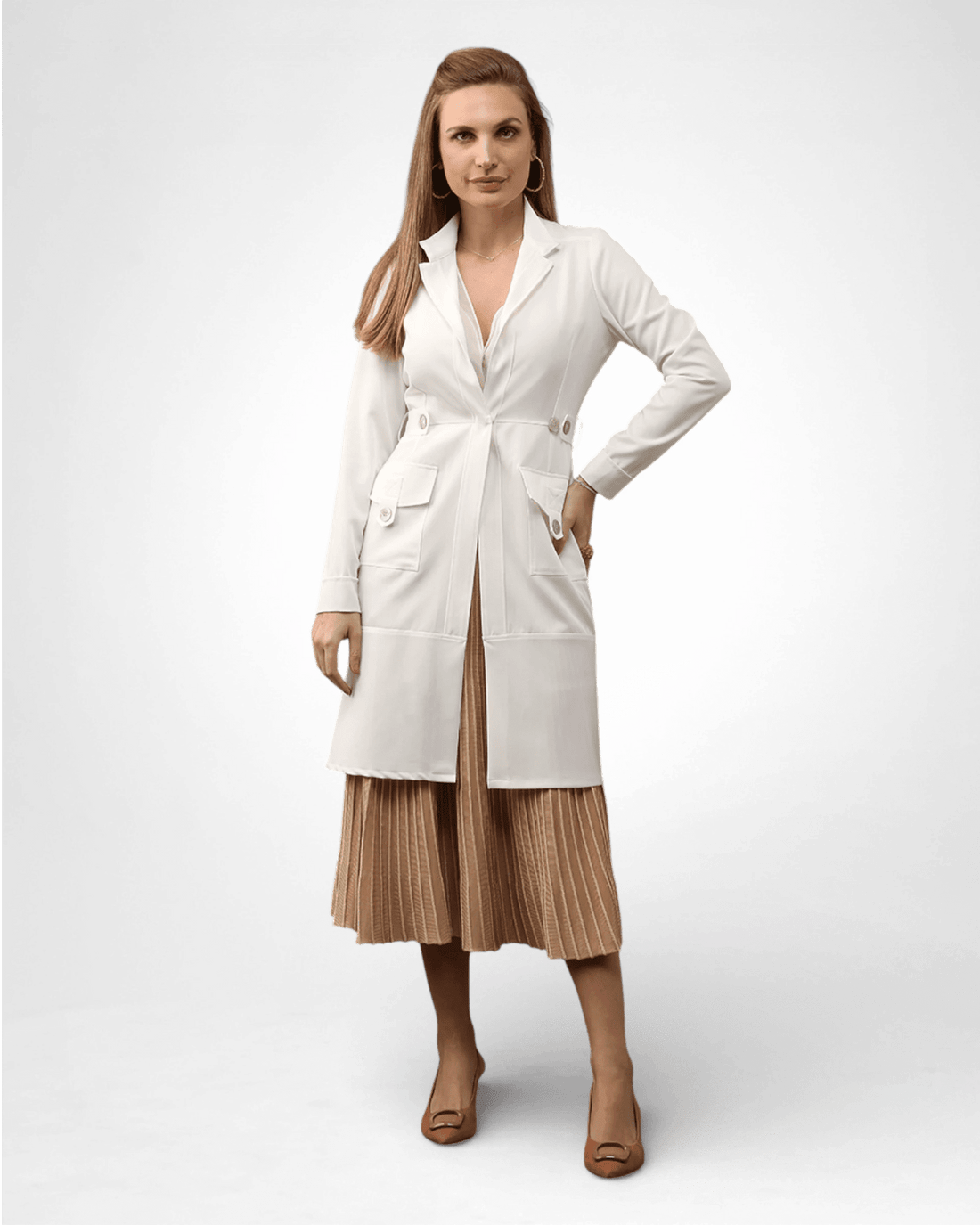 Jaleco Virginia I Off-White