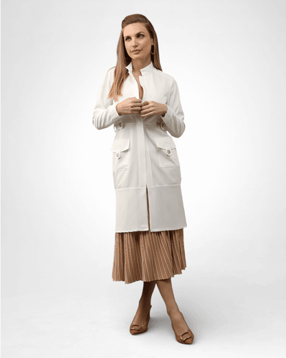 Jaleco Virginia I Off - White - HOLI