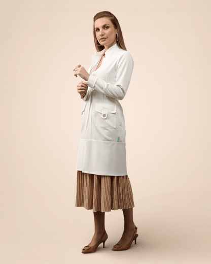 Jaleco Virginia I Off - White - HOLI