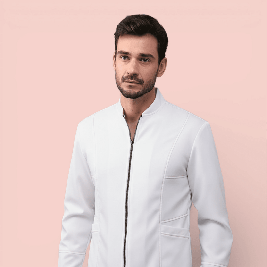 Jaqueta VOX I Branco + Caramelo