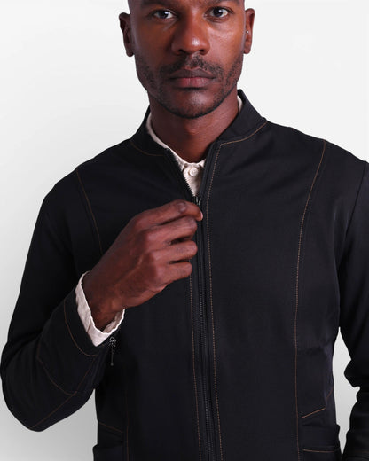 Jaqueta VOX I Preto + Caramelo - HOLI