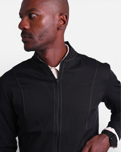 Jaqueta VOX I Preto + Caramelo - HOLI