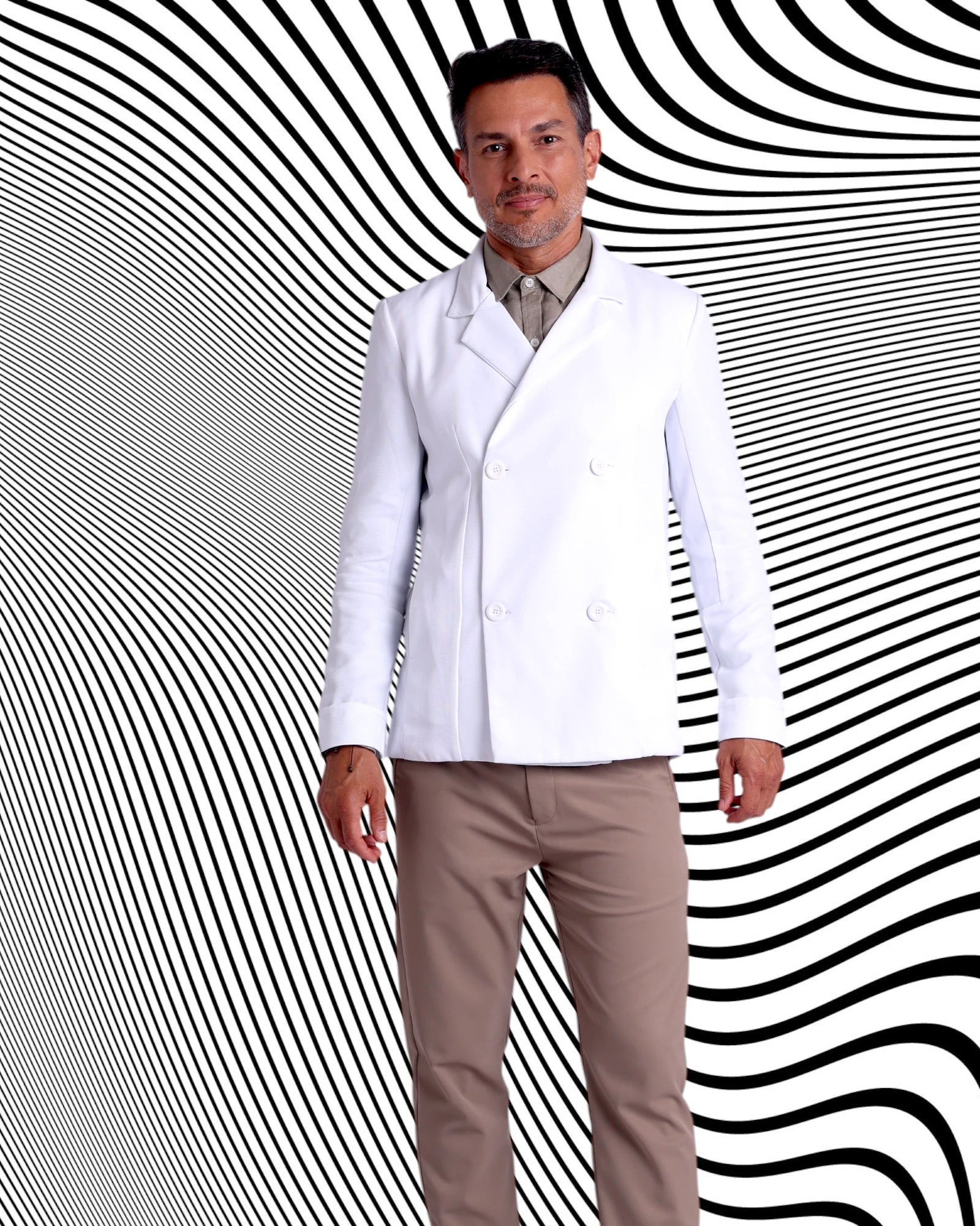 Paletó Christian I Branco - HOLI