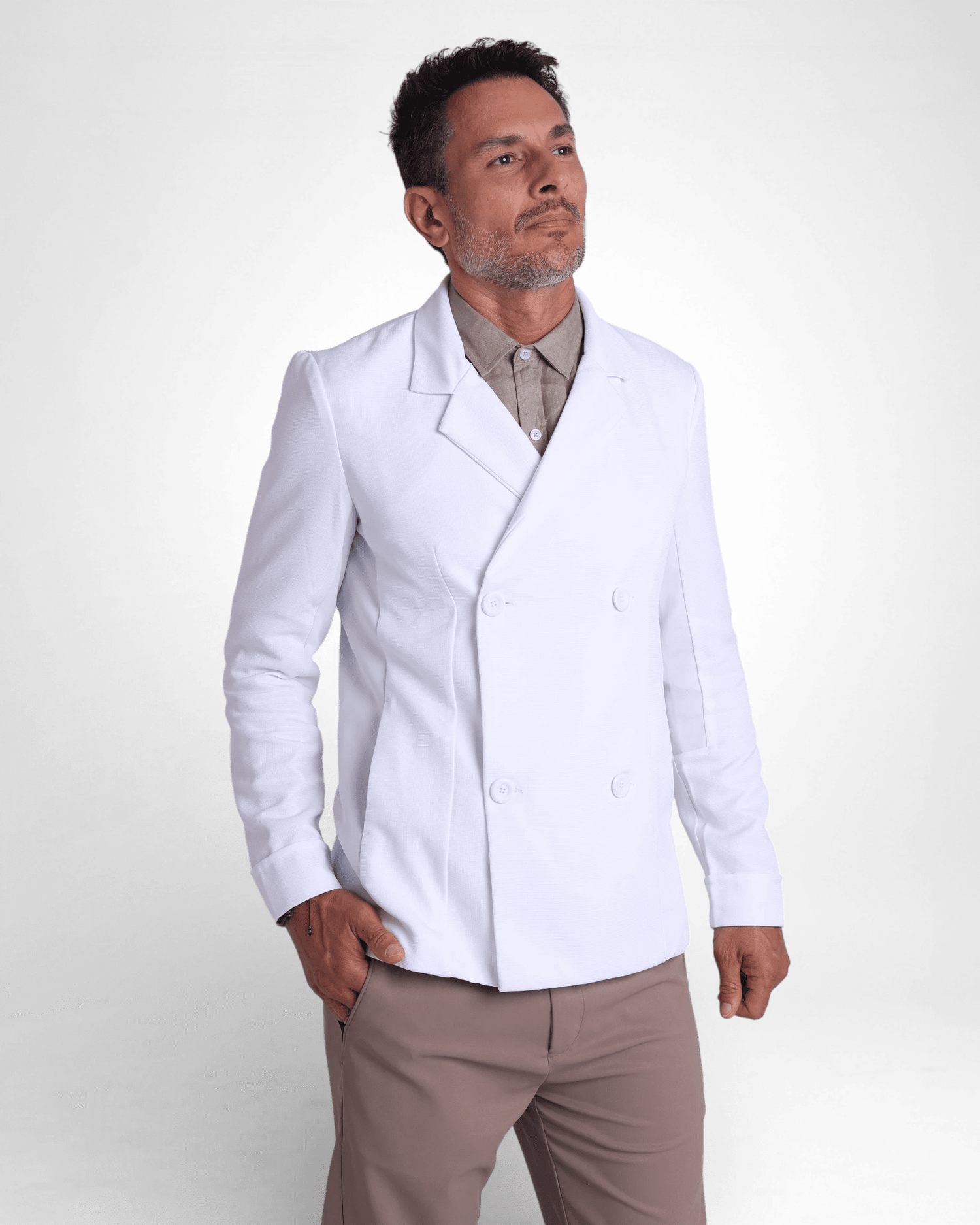 Paletó Christian I Branco - HOLI