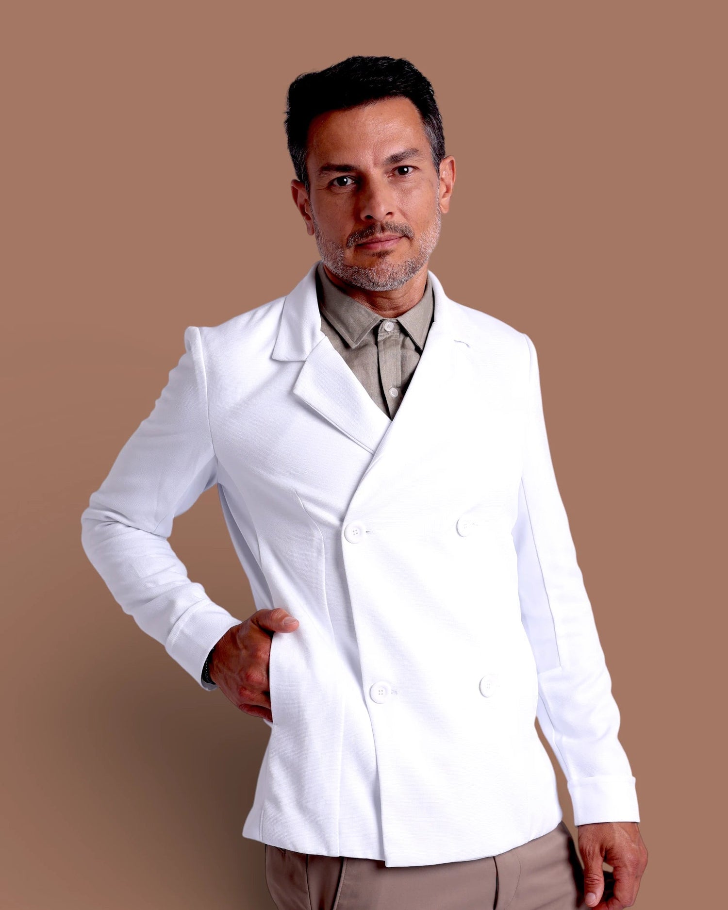 Paletó Christian I Branco - HOLI