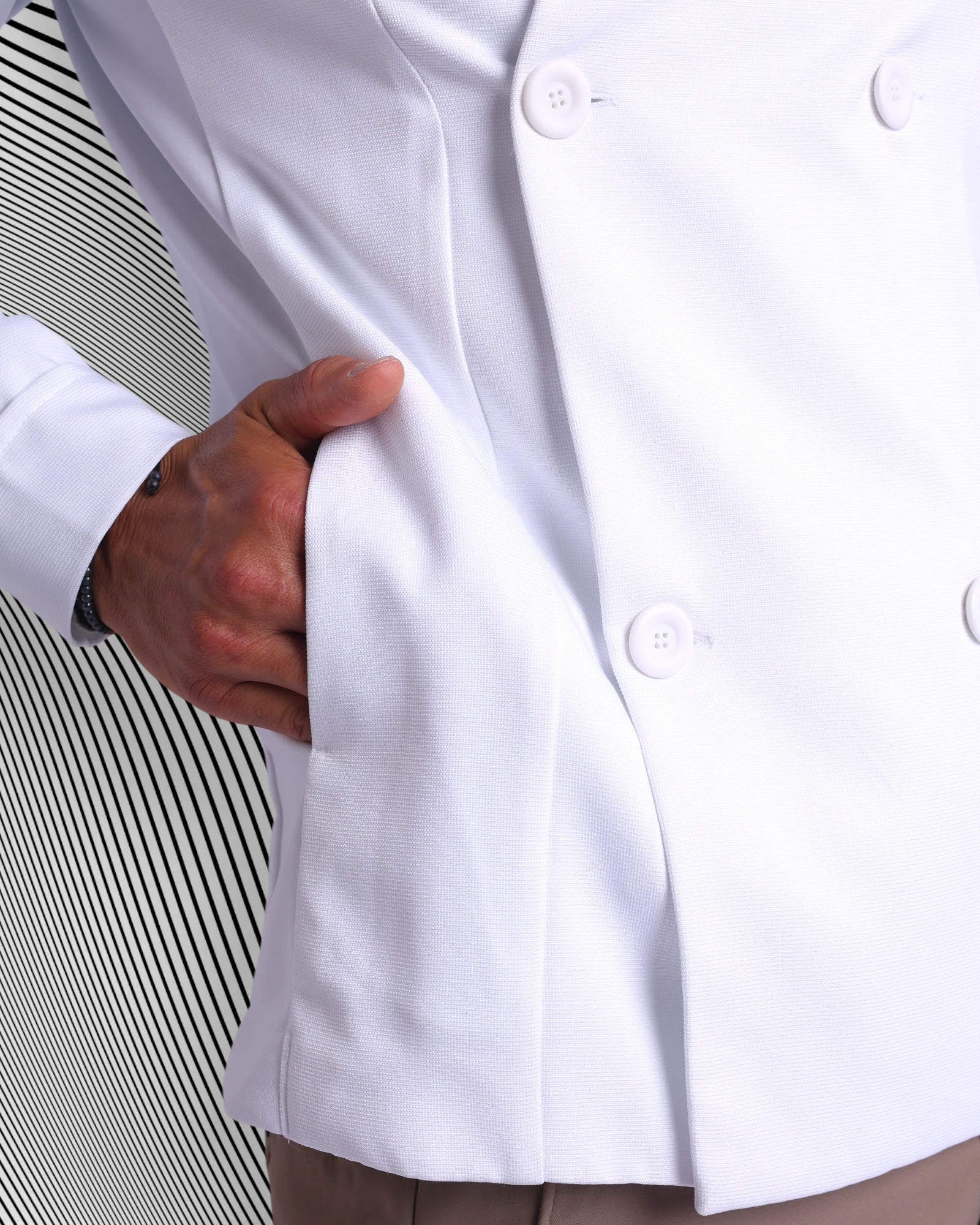 Paletó Christian I Branco - HOLI