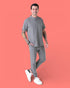 Pijama Comfy Daily [M] I Cinza Claro - HOLI