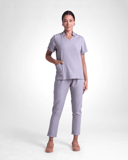 Scrub Dani I Cinza Claro - HOLI