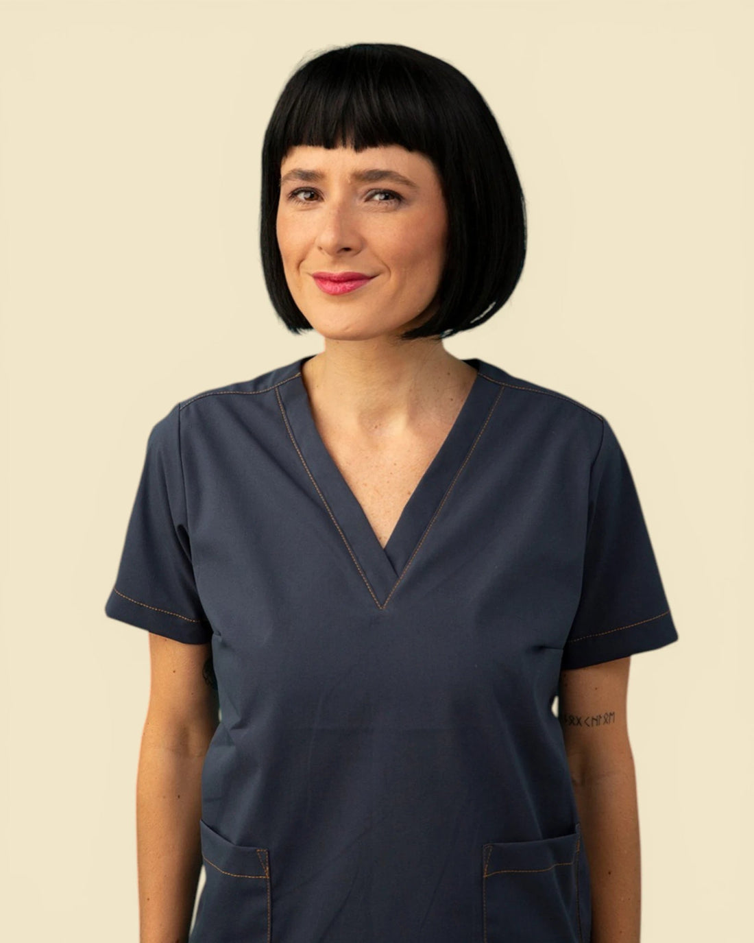 Scrub [F] Slim I Denin + Caramelo