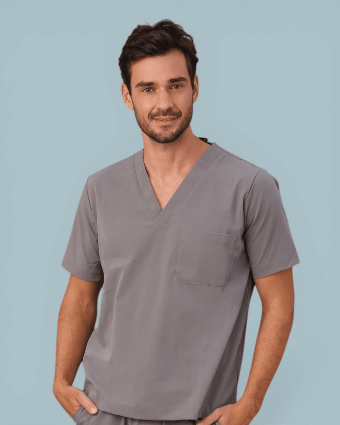 Scrub [M] Slim I Cinza