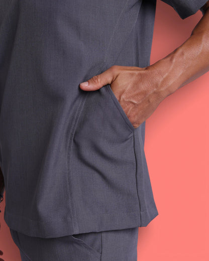 Scrub Marcelo I Cinza Escuro - HOLI